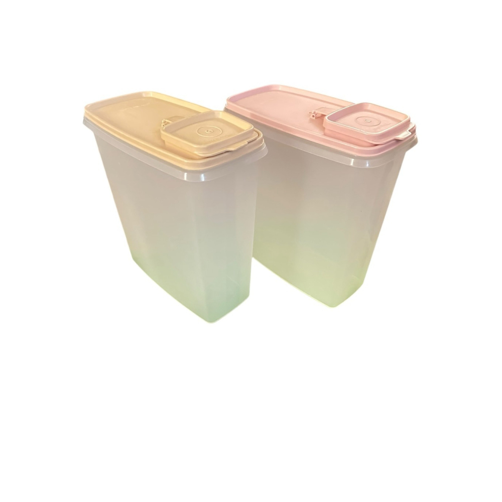2 pc. Tupperware Super Cereal Storers